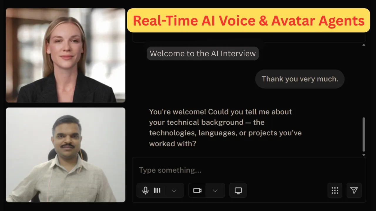 Build Real-Time AI Voice & Avatar Agents with Python | LiveKit AI + Deepgram + Cartesia + BEY + GPT