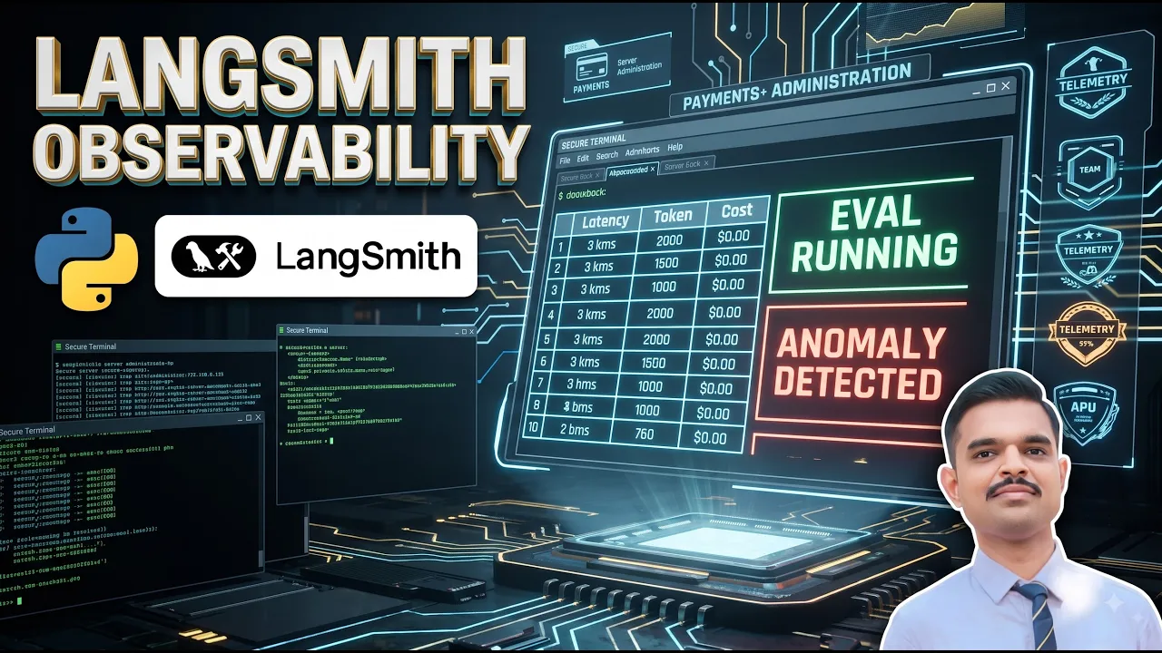 LangSmith Explained Simply | Projects, Runs, Traces & Observability
